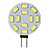 olcso Izzók-1db 5 W LED szpotlámpák 550-600 lm G4 12 LED gyöngyök SMD 5730 Meleg fehér 220-240 V