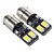 ieftine Becuri De Mașină LED-2 buc Mașină LED Luminile de margine laterale BAX9S Becuri 90 lm SMD 5630 1.5 W 6500 k 4 Pentru