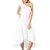 preiswerte Halloween-Kostüme für Herren und Damen-Süße Angella Weiß Asymmetrisches Kleid Tanz-Kostüm