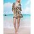 cheap Women&#039;s Swimwear &amp; Bikinis-Fashion Leopard Beach Swim Dress