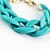 abordables Bracelet-Blue Kayshine femmes dans Candy Alliage Couleur bracelet ajouré Tissé