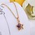 cheap Vip Deal-XINXIN Women&#039;s 18K Gold Zircon Necklace D0624