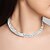 זול סטים של תכשיטים-High Quality Czech Rhinestones Alloy Plated Wedding Necklace And Earrings Jewelry Set