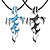 levne Pánské náhrdelníky-Pánské Náhrdelníky s přívěšky Titanová ocel Haç Kristus Černá Modrá Náhrdelníky Šperky Pro Párty Denní