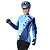 economico Giacche e gilet da uomo-Mysenlan Per donna Manica lunga Rosso Blu Bicicletta Giacca di pelle Top Tenere al caldo Antivento Gli sport Inverno Poliestere Vello Abbigliamento