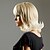 cheap Synthetic Wigs-100% Japanese Kanekalon Synthetic Short Curly Wig(Ash Blonde)
