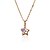 levne Vip Deal-Xinxin Dámské 18K Gold Zircon náhrdelník D0624