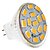 cheap Light Bulbs-1.5 W LED Spotlight 150-200 lm G4 MR11 15 LED Beads SMD 5730 Warm White 12 V