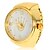 cheap Fashion Watches-Women&#039;s Crown Pattern Gold Alloy Quartz Analog Ring Watch Cool Watches Unique Watches