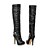 cheap Women&#039;s Boots-Women&#039;s Shoes Leatherette Fall Winter Stiletto Heel Platform Booties/Ankle Boots Over The Knee Boots With Sequin For Party &amp; Evening Dress