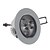 billige Forsænket LED-lys-3 W Loftslys 240 lm Nedfaldende retropasform LED Perler Dæmpbar Varm hvid 220-240 V