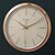 お買い得  モダンデザイン壁時計-17.25ジュエリーの装飾と &quot;Hファッションローズゴールド壁掛け時計