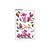 billige Vægklistermærker-Purple Magnolia Flower Butterflies Wall Stickers