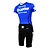 cheap Women&#039;s Triathlon Clothing-Kooplus Men&#039;s Women&#039;s Unisex Short Sleeve Triathlon Tri Suit Bike Coverall Clothing Suit Breathable Quick Dry Sports Polyester Clothing Apparel