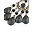 cheap Earrings-Drop Earrings Dangle Earrings Women&#039;s Party Daily Chandelier Acrylic Resin Obsidian Drop Black