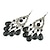 cheap Earrings-Drop Earrings Dangle Earrings Women&#039;s Party Daily Chandelier Acrylic Resin Obsidian Drop Black