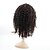 billiga Människohår peruker-Peruk Vågigt Stora vågor Peruk Naturlig hårlinje Afro-amerikansk peruk 100 % handbundet Dam Äkta peruker med hätta / Lockigt