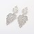 cheap Earrings-Drop Earrings For Women&#039;s Wedding Masquerade Engagement Party Alloy Hollow Out Dangling Dangle Gold Silver