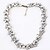 cheap Necklaces-Statement Necklace Synthetic Gemstones Rhinestone Imitation Diamond Alloy Statement Necklace , Party Daily Casual