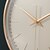 お買い得  モダンデザイン壁時計-17.25ジュエリーの装飾と &quot;Hファッションローズゴールド壁掛け時計