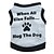 cheap Dog Clothes-Dog Shirt / T-Shirt Dog Clothes Letter &amp; Number Gray Cotton Costume For Summer