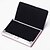 cheap Customized Stationery-Personalized Red Metal Engraved Business Card Holder (within 10 characters)
