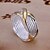 cheap Rings-Band Ring X Ring Golden Silver Plated Ladies European 6 7 8 9 / Statement Ring / Women&#039;s