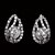cheap Earrings-Women&#039;s Clear Ivory Cubic Zirconia Stud Earrings Classic Earrings Jewelry For Party
