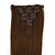 abordables Extensions cheveux naturels-Le clip 18 pouces de 70g dans extensiiion de cheveux humains droites multiples couleurs humaines disponibles de q1870