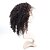 billiga Människohår peruker-Peruk Vågigt Stora vågor Peruk Naturlig hårlinje Afro-amerikansk peruk 100 % handbundet Dam Äkta peruker med hätta / Lockigt