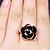 cheap Anelli-Band Ring Artisan Golden Silver Rhinestone Alloy Roses Flower Ladies Vintage European One Size / Women&#039;s / Statement Ring