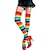 cheap Socks &amp; Tights-Women&#039;s Warm Sexy Stockings - Rainbow, Print Rainbow One-Size / Club