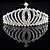 cheap Headpieces-Alloy Crown Tiaras with 1 Piece Wedding / Special Occasion Headpiece