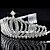 Недорогие Hochzeit Kopfschmuck-Alloy Crown Tiaras with 1 Piece Wedding / Special Occasion Headpiece