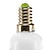 levne Žárovky-SENCART 90-120lm E14 LED bodovky 12 LED korálky SMD 5730 Chladná bílá 220-240V