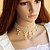 cheap Lolita Accessories-Lolita Jewelry Sweet Lolita Dress Necklace Princess White Lolita Accessories Necklace Lace For Lace Artificial Gemstones