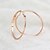 رخيصةأون حلقات الأذن-المرأة Minmin في أسلوب بسيط دائرة كبيرة نمط 18K أقراط الذهب