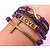 cheap Bracelets-Women&#039;s LOVE Colorful Bracelet