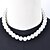 ieftine Coliere din Perle-Pentru femei Perle Coliere Colier Κολιέ με Πέρλες femei Perle Imitație de Perle Argintiu / negru Cristal Coliere Bijuterii Pentru Nuntă Zilnic Casual