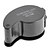 abordables Equipamiento de mediciones, inspecciones y pruebas-2011 microscopio de lupa de joyero con lente de vidrio negro de 40 x 25 mm con led