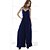 cheap Women&#039;s Dresses-Black Dress - Long Sleeve All Seasons Black Royal Blue