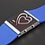 cheap Fashion Watches-Women&#039;s Wrist Watch LED Silicone Band Heart shape / Fashion Black / White / Blue / Two Years / Maxell626+2025