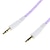 levne Sluchátka-Weave Line Audio Jack pro připojení kabelu (Purple 1,0 m)