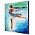 cheap Top Artists&#039; Oil paitings-IARTS®Hand Painted Oil Painting People The Girl Dance Ballet with Stretched Frame Ready to Hang