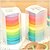 billige Kontorprodukter-fargerike regnbue designbånd (sett med 10) for skole / kontor