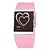 cheap Fashion Watches-Women&#039;s Wrist Watch LED Silicone Band Heart shape / Fashion Black / White / Blue / Two Years / Maxell626+2025