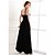 cheap Women&#039;s Dresses-Black Dress - Long Sleeve All Seasons Black Royal Blue