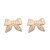 cheap Earrings-Btime Women&#039;s Fashion Bow Metal Stud Earrings