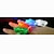 abordables Lampes décoratives, gadgets-couleurs brillent doigts magiques lampes à led (4 couleurs / ensembles, fortuites de couleurs)