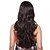 preiswerte Trendige synthetische Perücken-Synthetische Perücken Stufenhaarschnitt Damen Schwarze Perücke Synthetische Haare Alltag